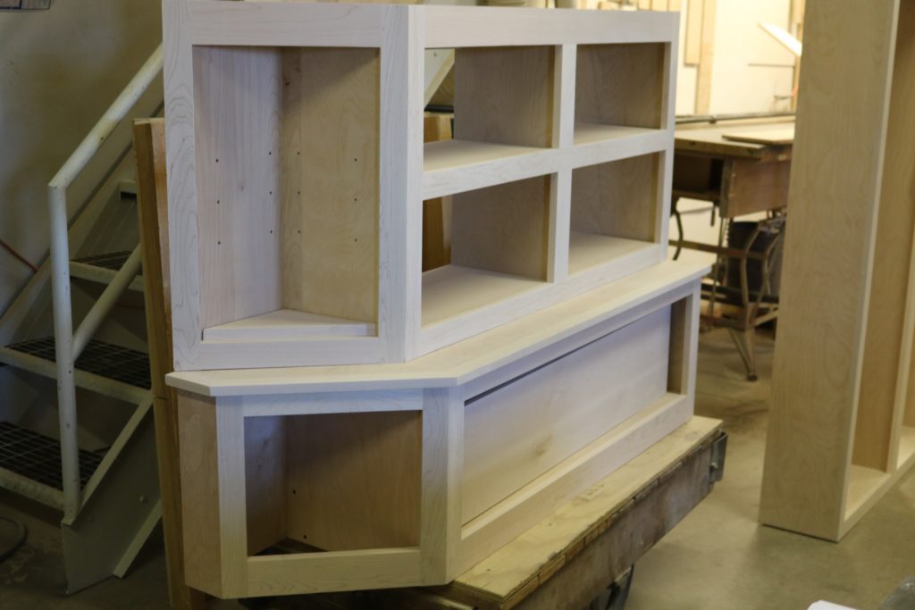 T-Ross Wood Shop builds cabinetry for mud room